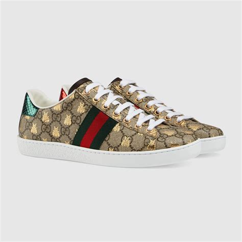 ace leather sneaker gucci replica|gucci ace gg suede sneakers.